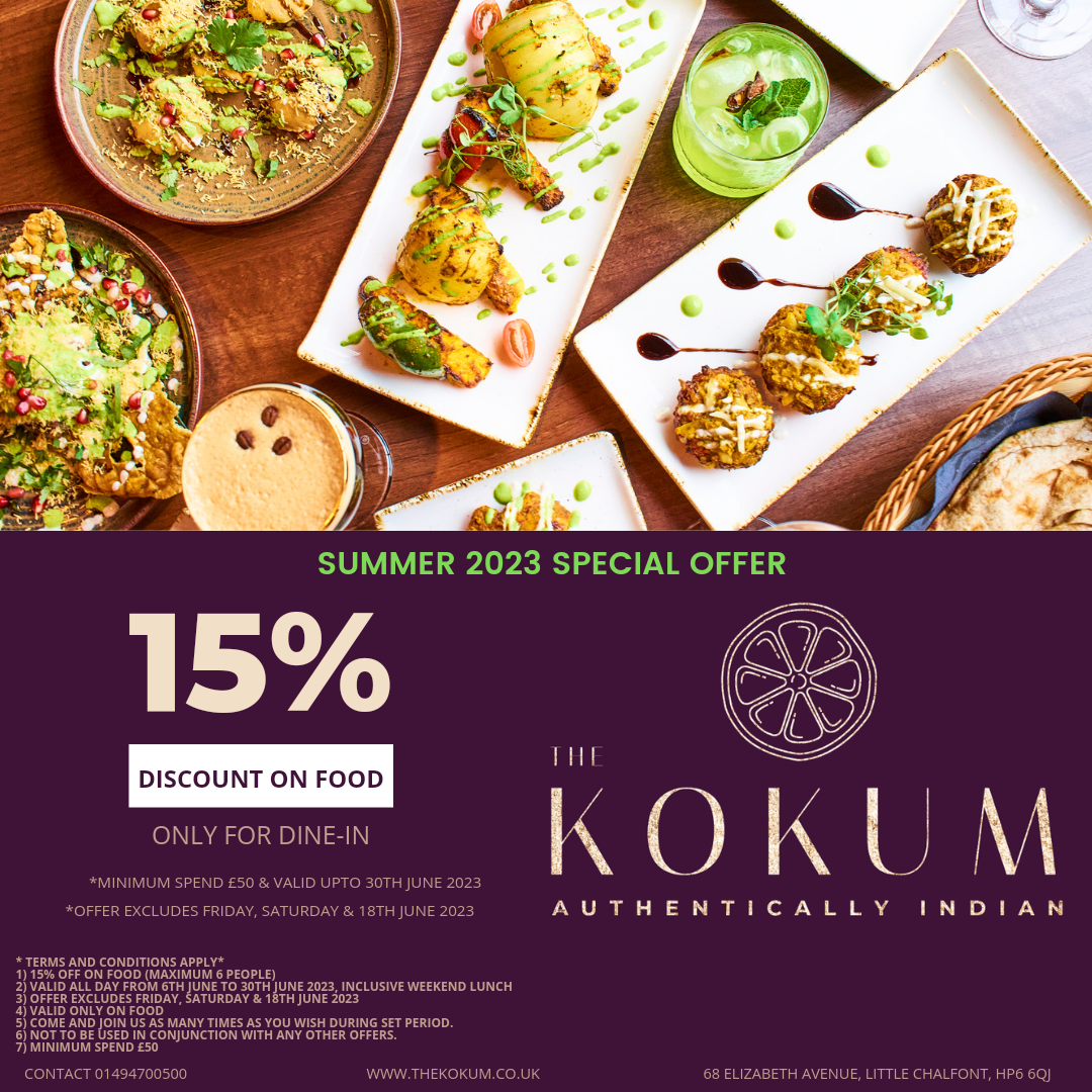 KOKUM Indian Restaurant in Little Chalfont UK